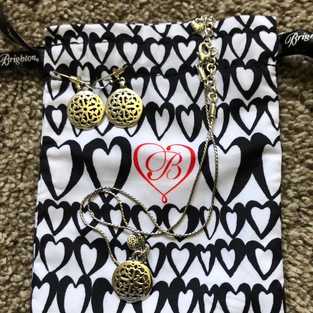 Brighton necklace & earrings